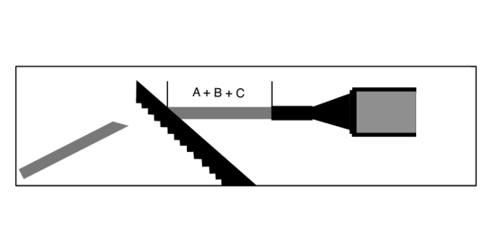 5. Cut the grout tie nozzle to size.